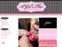 Tablet Screenshot of a-girls-place.com